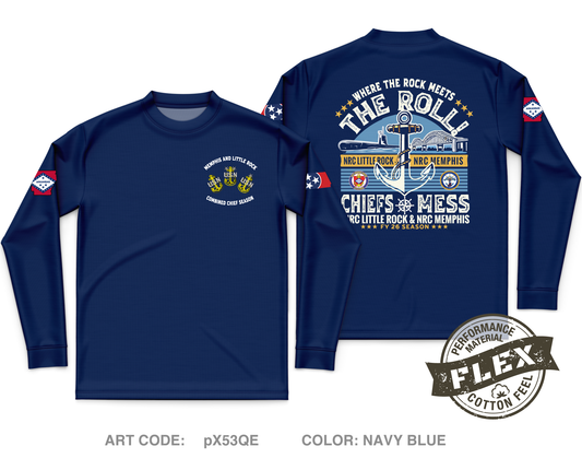 NRC Memphis CPOA Core Men's LS Flex Performance Tee - pX53QE