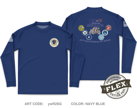 DHA J4 Fundraising Collection Core Men's LS Flex Performance Tee - ywR2SG