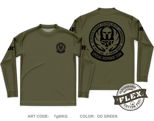 Northern Regional Special Response Team Core Men's LS Flex Performance Tee - 7g6fKG