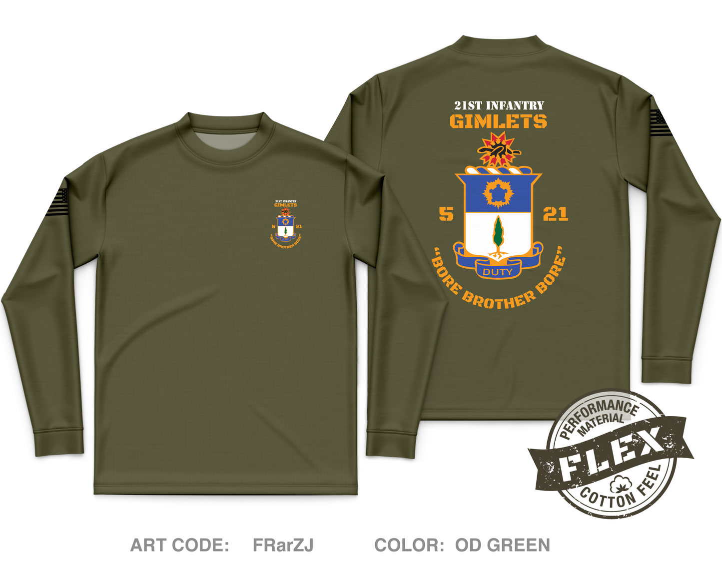 Light Fighter Veterans Core Men's LS Flex Performance Tee - FRarZJ