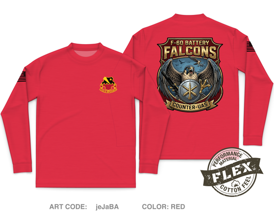 F-60th Core Men's LS Flex Performance Tee - jeJaBA