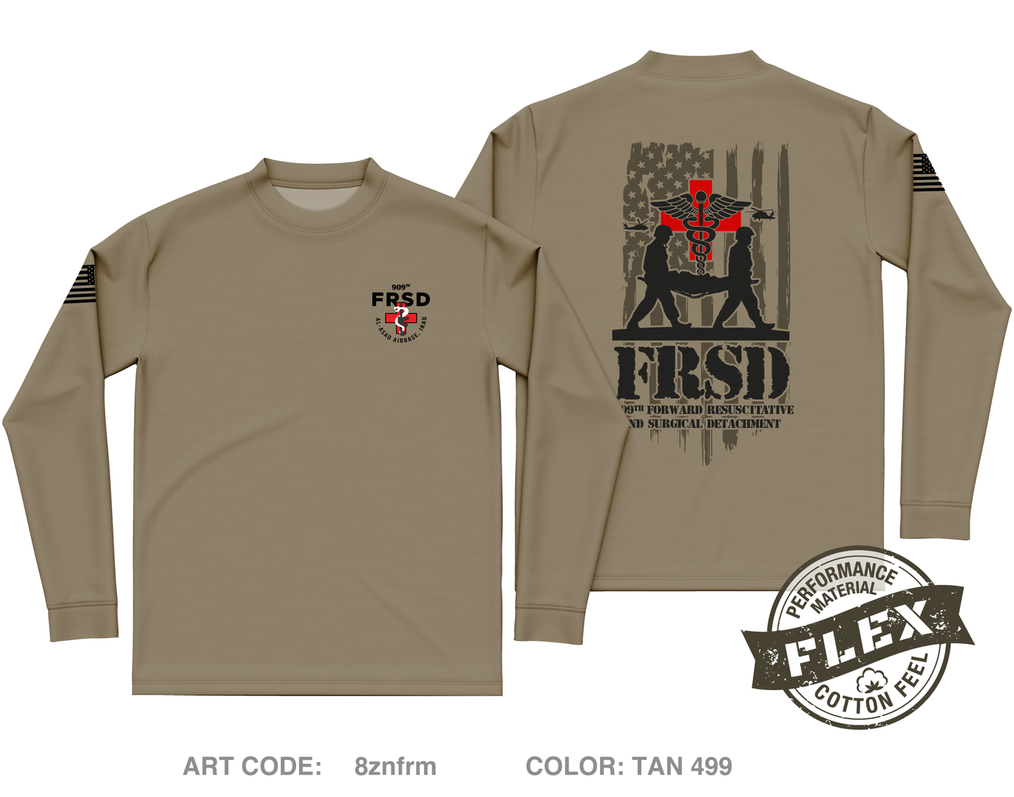 AAAB Core Men's LS Flex Performance Tee - 8znfrm