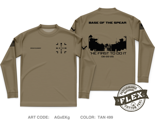 A Co 2-130 IN Core Men's LS Flex Performance Tee - AGxEKg