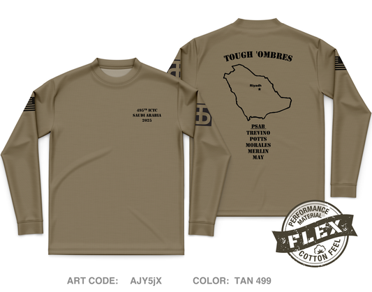 495th ICTC Core Men's LS Flex Performance Tee - AJY5jX