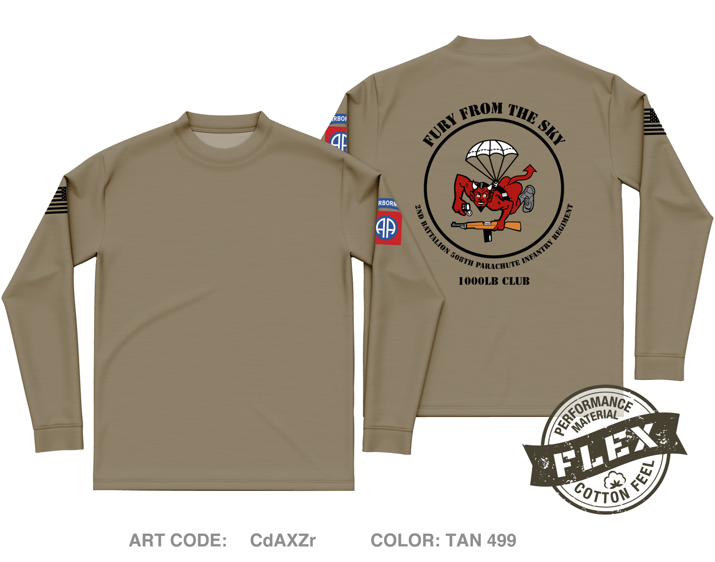 2 Fury Core Men's LS Flex Performance Tee - CdAXZr