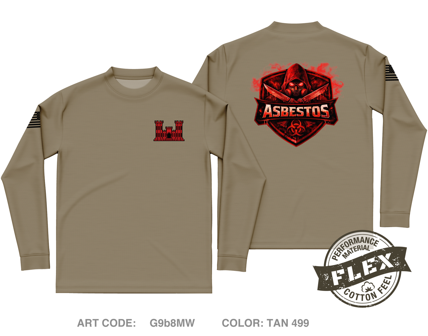 Team A 02-26 Core Men's LS Flex Performance Tee - G9b8MW