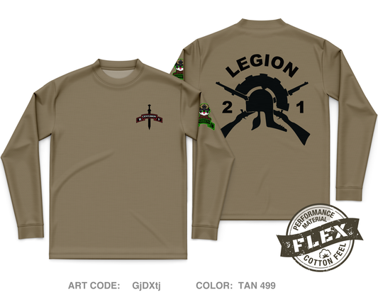 2C Ferrets Core Men's LS Flex Performance Tee - GjDXtj