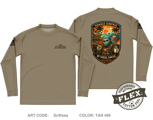 Island Time Core Men's LS Flex Performance Tee - ScWssa