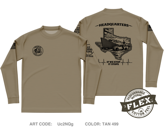 38th MP Co Core Men's LS Flex Performance Tee - Uc2NQg