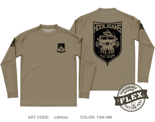 D Co 1-125 IN Core Men's LS Flex Performance Tee - c364mc