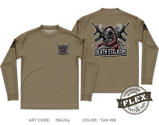 Montevideo RSP Core Men's LS Flex Performance Tee - fSAJGy