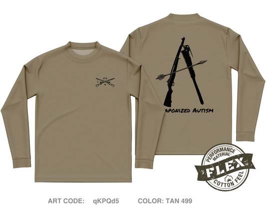 A co 1-173 IN BN Core Men's LS Flex Performance Tee - qKPQd5
