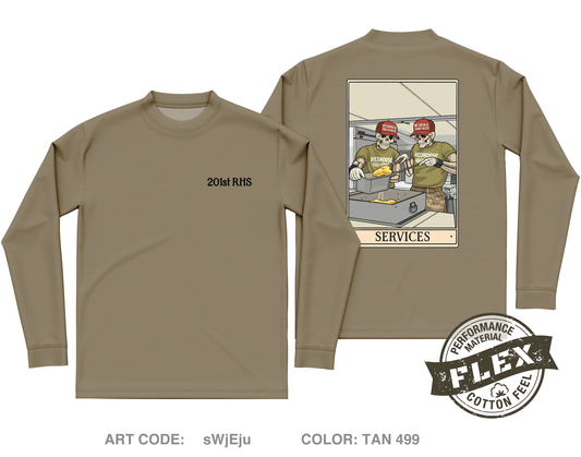 201st RHS Core Men's LS Flex Performance Tee - sWjEju