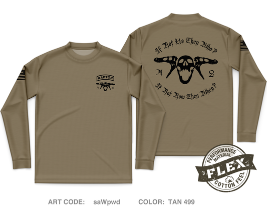 Raptor Plt Core Men's LS Flex Performance Tee - saWpwd
