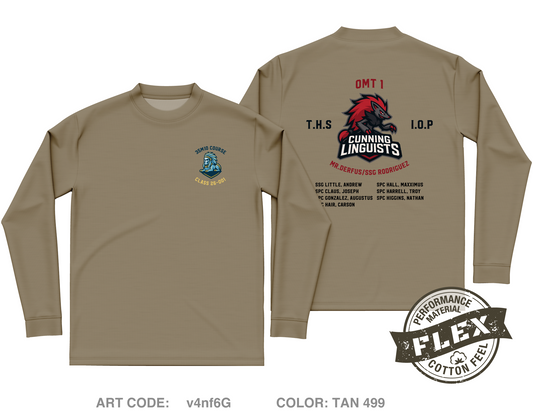 26-001 OMT 1 Core Men's LS Flex Performance Tee - v4nf6G