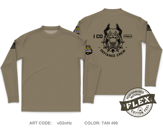 Ohio Army National Guard Core Men's LS Flex Performance Tee - vD2nHz