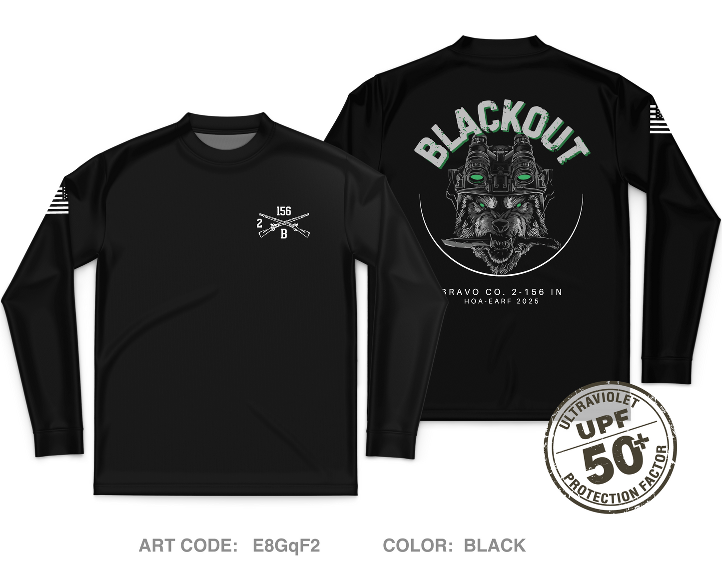 Blackout Core Men's UPF 50+ Performance LS Tee - E8GqF2