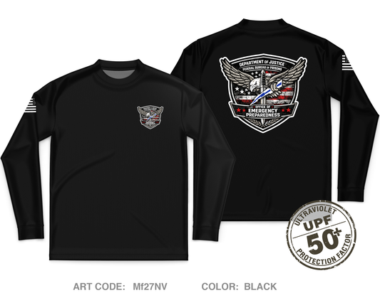 Office of Emergency Preparedness Core Men's UPF 50+ Performance LS Tee - Mf27NV