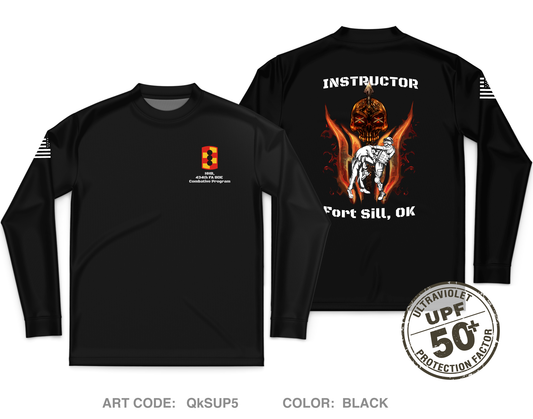 Head Hunter's Combatives Program Core Men's UPF 50+ Performance LS Tee - QkSUP5