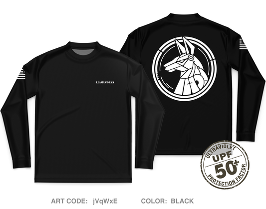 Llamaworks Core Men's UPF 50+ Performance LS Tee - jVqWxE