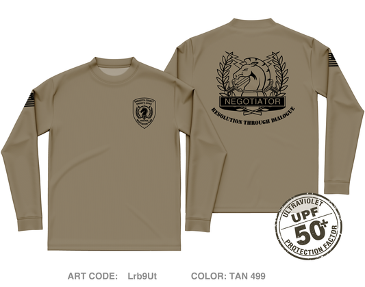 Sarasota County Hostage Negotiations Team Core Men's UPF 50+ Performance LS Tee - Lrb9Ut