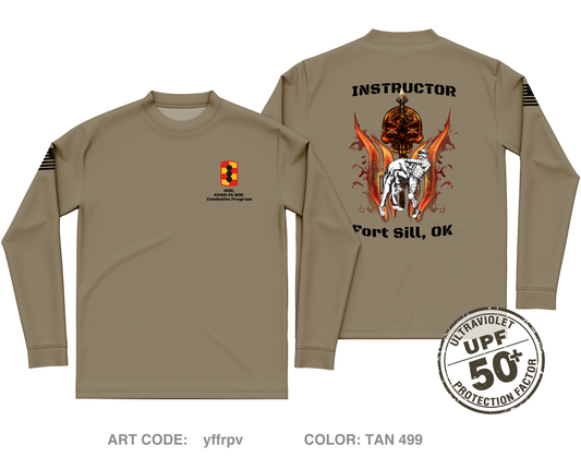 Head Hunter's Combatives Program Core Men's UPF 50+ Performance LS Tee - yffrpv