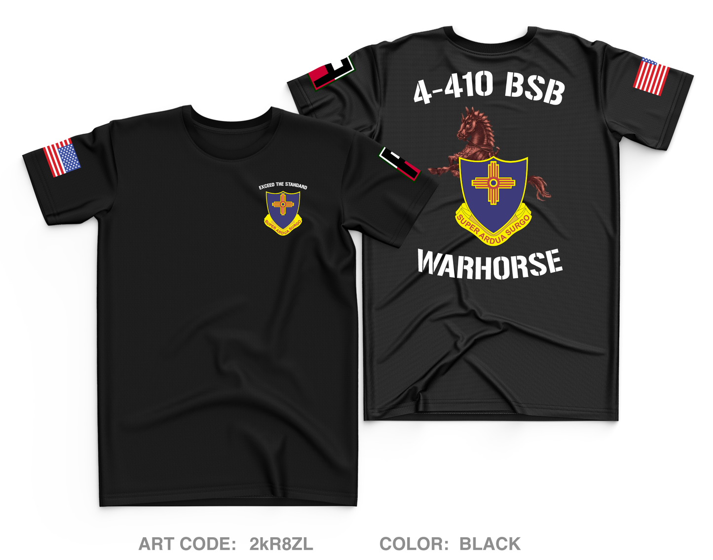 4-410 Warhorse Core Men's SS Performance Tee - 2kR8ZL