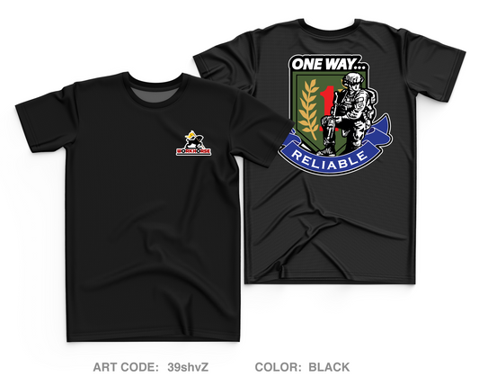 511th Quartermaster Company Core Men's SS Performance Tee - 39shvZ