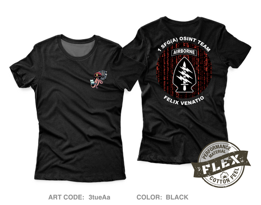 1st Special Forces Group Core Women's SS Flex Performance Tee - 3tueAa