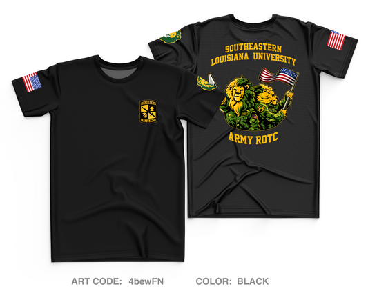Southeastern Louisiana University ROTC Core Men's SS Performance Tee - 4bewFN