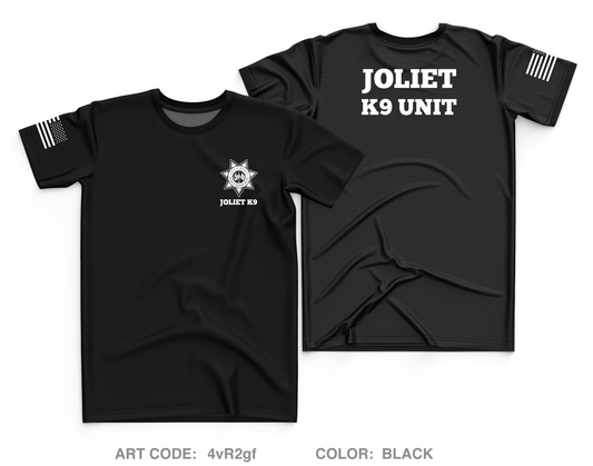 Joliet Police K9 Unit Core Men's SS Performance Tee - 4vR2gf