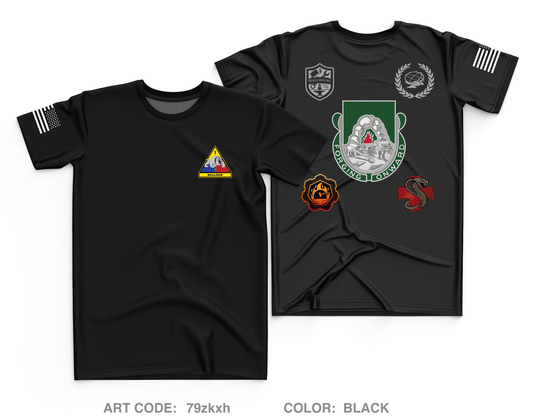123rd BSB Core Men's SS Performance Tee - 79zkxh