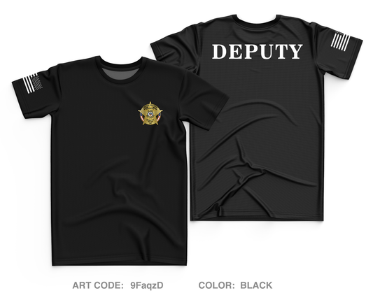 Union County Sheriff's Department Core Men's SS Performance Tee - 9FaqzD