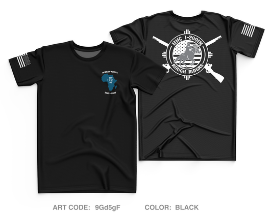 HHC, 1-200 Infantry Core Men's SS Performance Tee - 9Gd5gF
