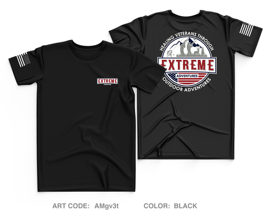 Extreme Adventures Core Men's SS Performance Tee - AMgv3t