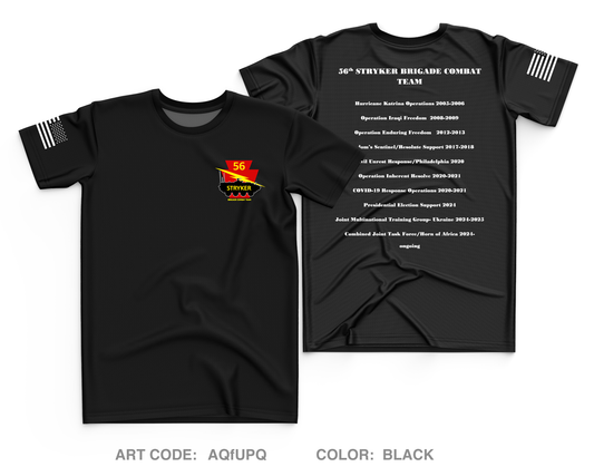 HHC / 56th MBCT Core Men's SS Performance Tee - AQfUPQ