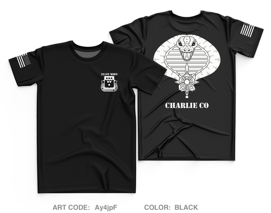 321st MIBN Core Men's SS Performance Tee - Ay4jpF
