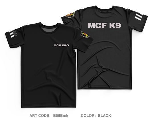 MCF K9 Core Men's SS Performance Tee - B96Bmk