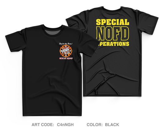 NOFD Rescue 7 Core Men's SS Performance Tee - C4nNGH