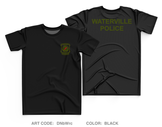 Waterville police Core Men's SS Performance Tee - DNbWrc