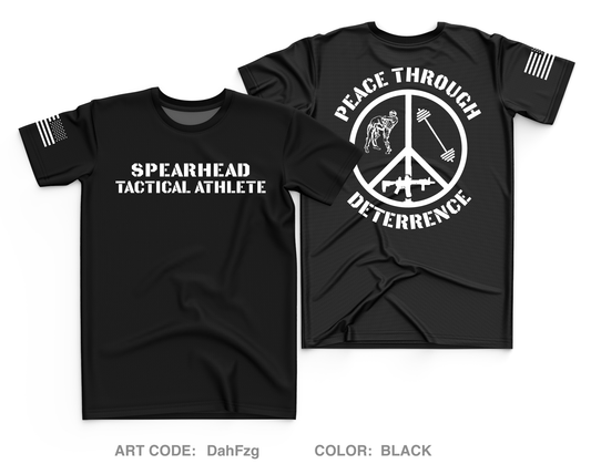 Advanced Warfighter Training Systems Core Men's SS Performance Tee - DahFzg