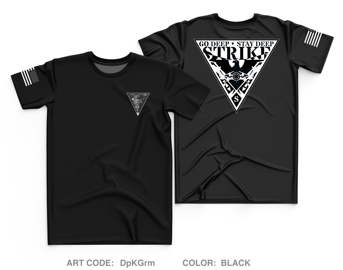 2-30IN BN Core Men's SS Performance Tee - DpKGrm