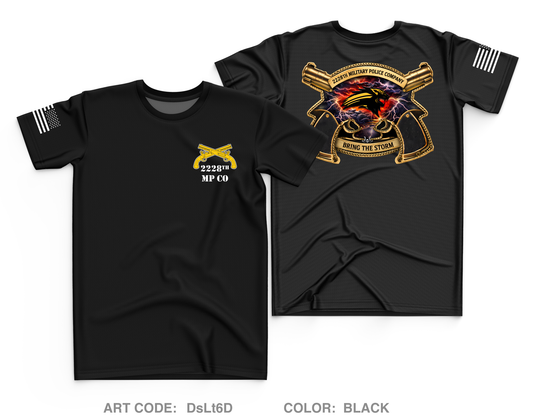 2228th MP CO Core Men's SS Performance Tee - DsLt6D