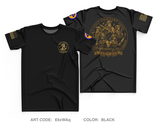 G CO Gods Core Men's SS Performance Tee - E6xWAq