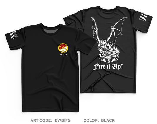 Dragon Troop 1|3d CR Core Men's SS Performance Tee - EWBfFG