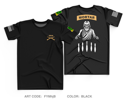 HHC MORTARS 4-70 AR Core Men's SS Performance Tee - FYMhjB
