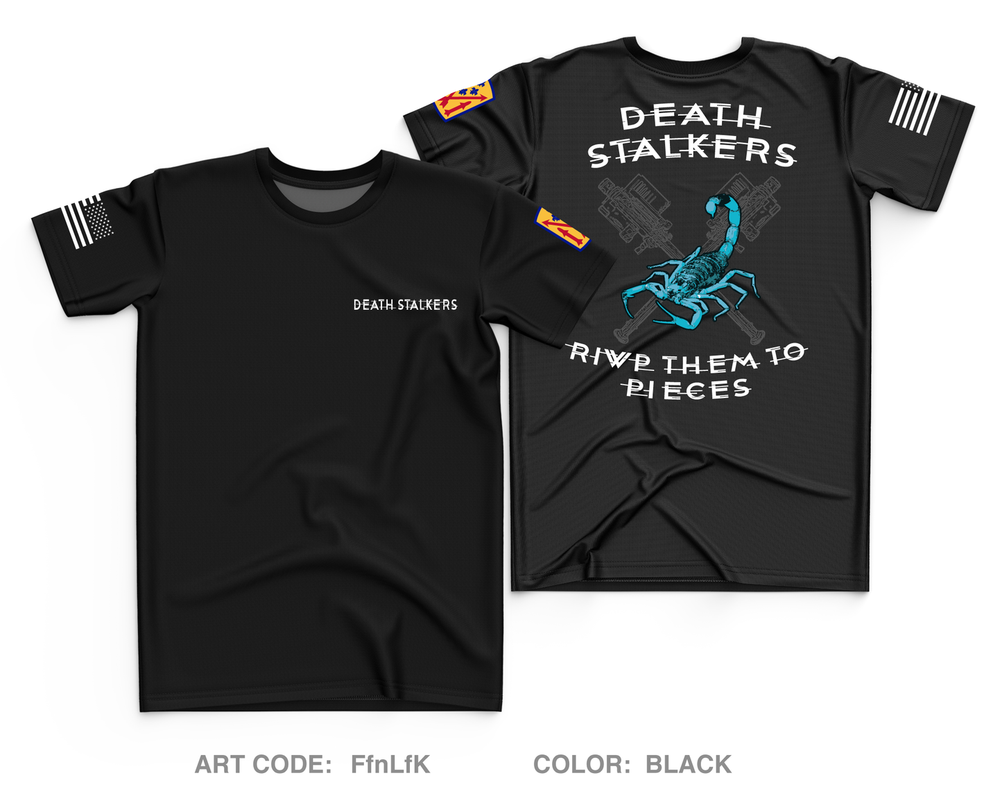 5-4 ADAR A BTRY 3rd PLT Core Men's SS Performance Tee - FfnLfK
