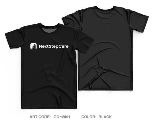 Next Step Care Core Men's SS Performance Tee - GQm8hH