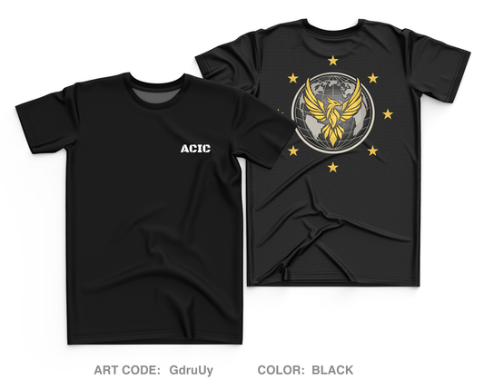 Army Counterintelligence Command Core Men's SS Performance Tee - GdruUy
