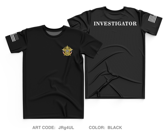 Union County Sheriff's Department Core Men's SS Performance Tee - JRg4UL
